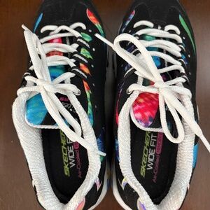 Sketchers Wide Fit Air Cooled Memory Foam 6.5 Sneakers